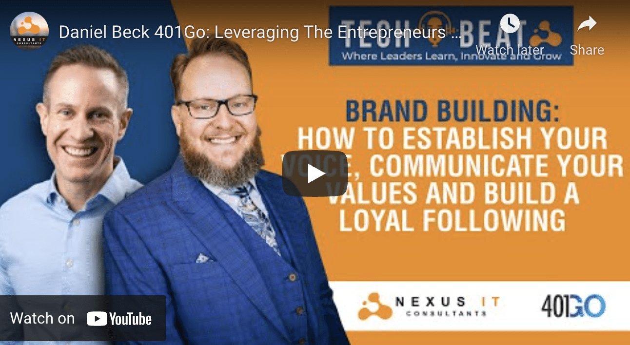 Earl Foote And Daniel Beck Talk Brand Building On Tech Beat