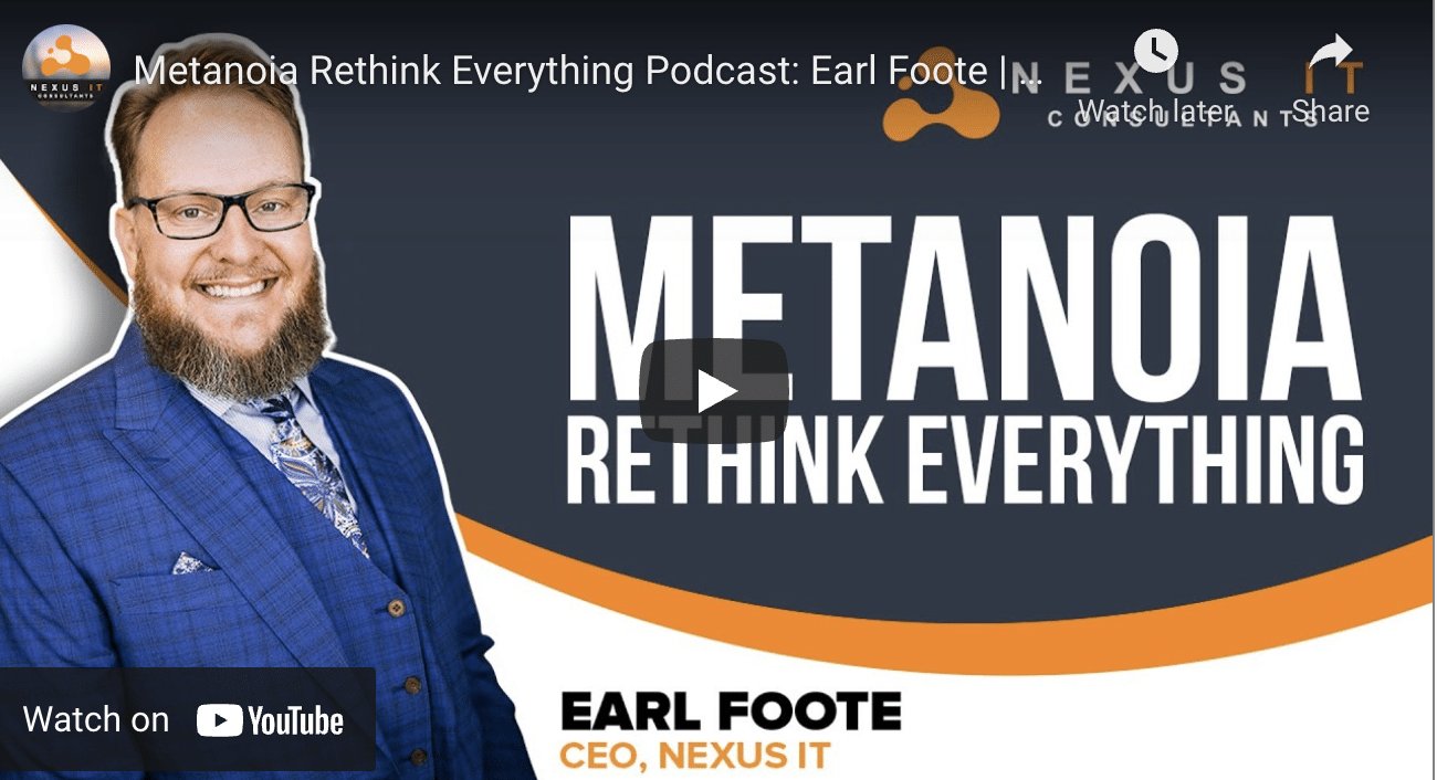 Nexus CEO Earl Foote Featured On The Metanoia Podcast