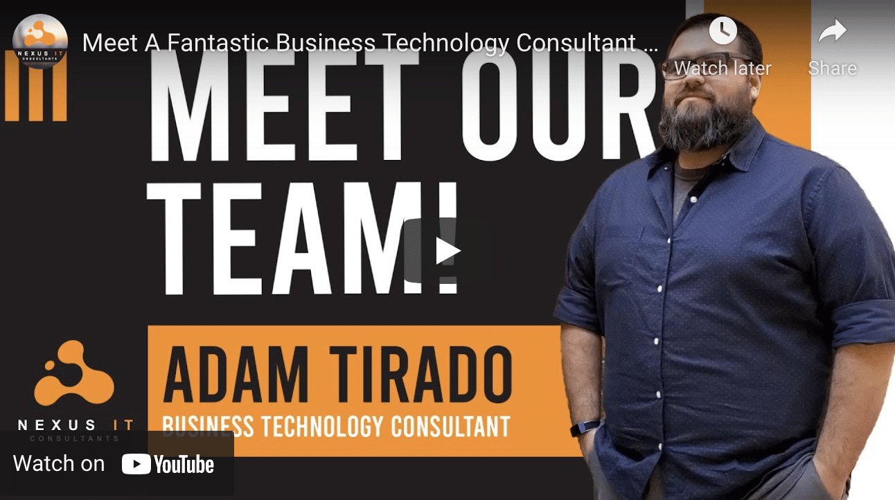 Nexus IT Consultants Employee Spotlight Adam Tirado