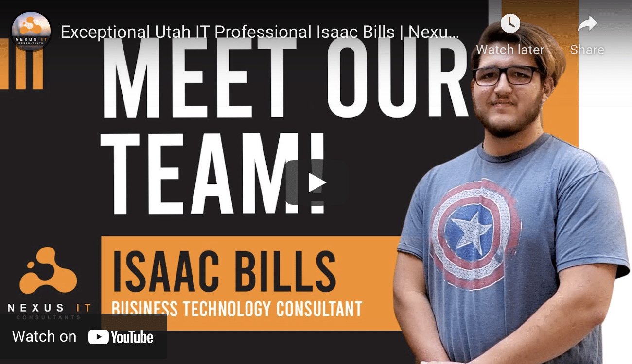 Nexus IT Consultants Employee Spotlight — Isaac Bills